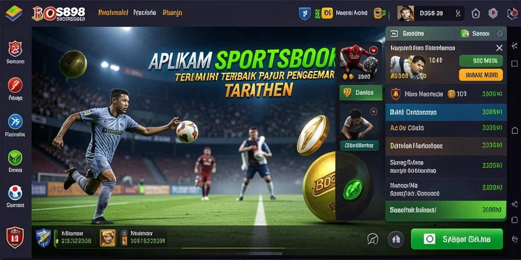 Screenshot utama game menunjukkan pengalaman taruhan yang menarik dengan antarmuka modern.
