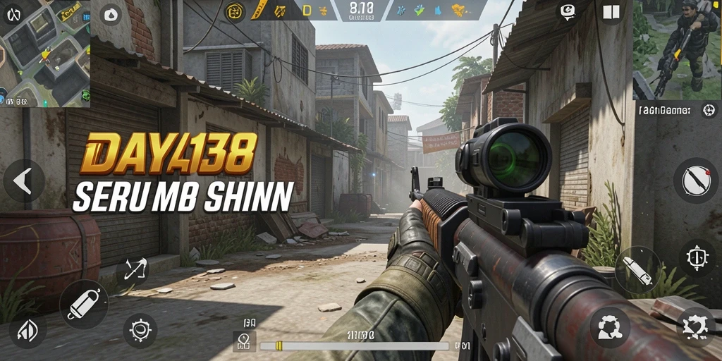Tampilan gameplay seru dari DAYA138 yang penuh aksi FPS.