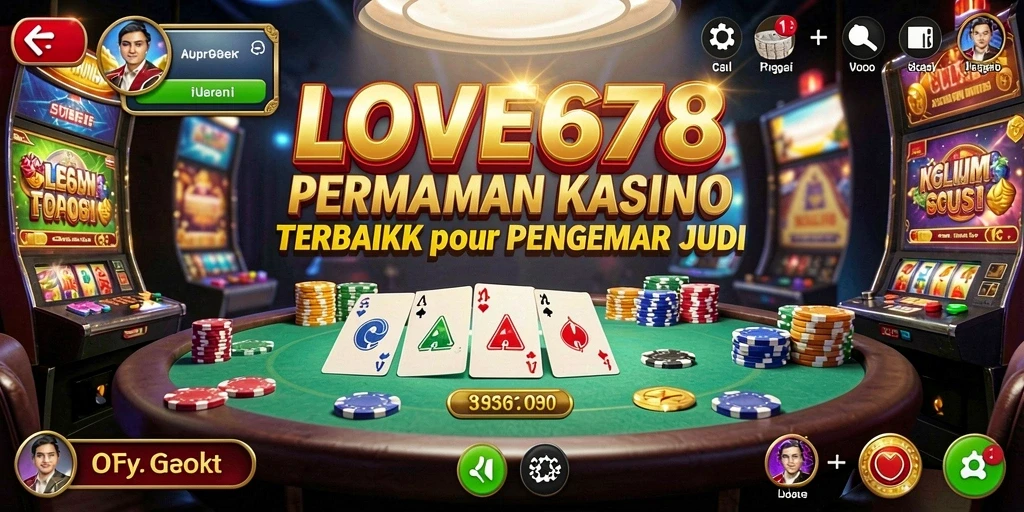 Tampilan gameplay LOVE678 yang seru dan menarik dalam kasino.