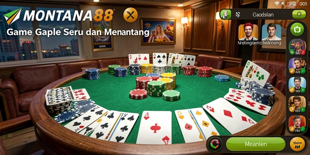 Tampilan gameplay seru dan interaktif di MONTANA88.