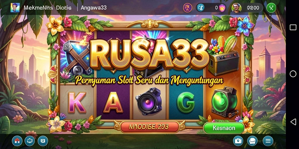 Tampilan menarik dari RUSA33 saat bermain slot.